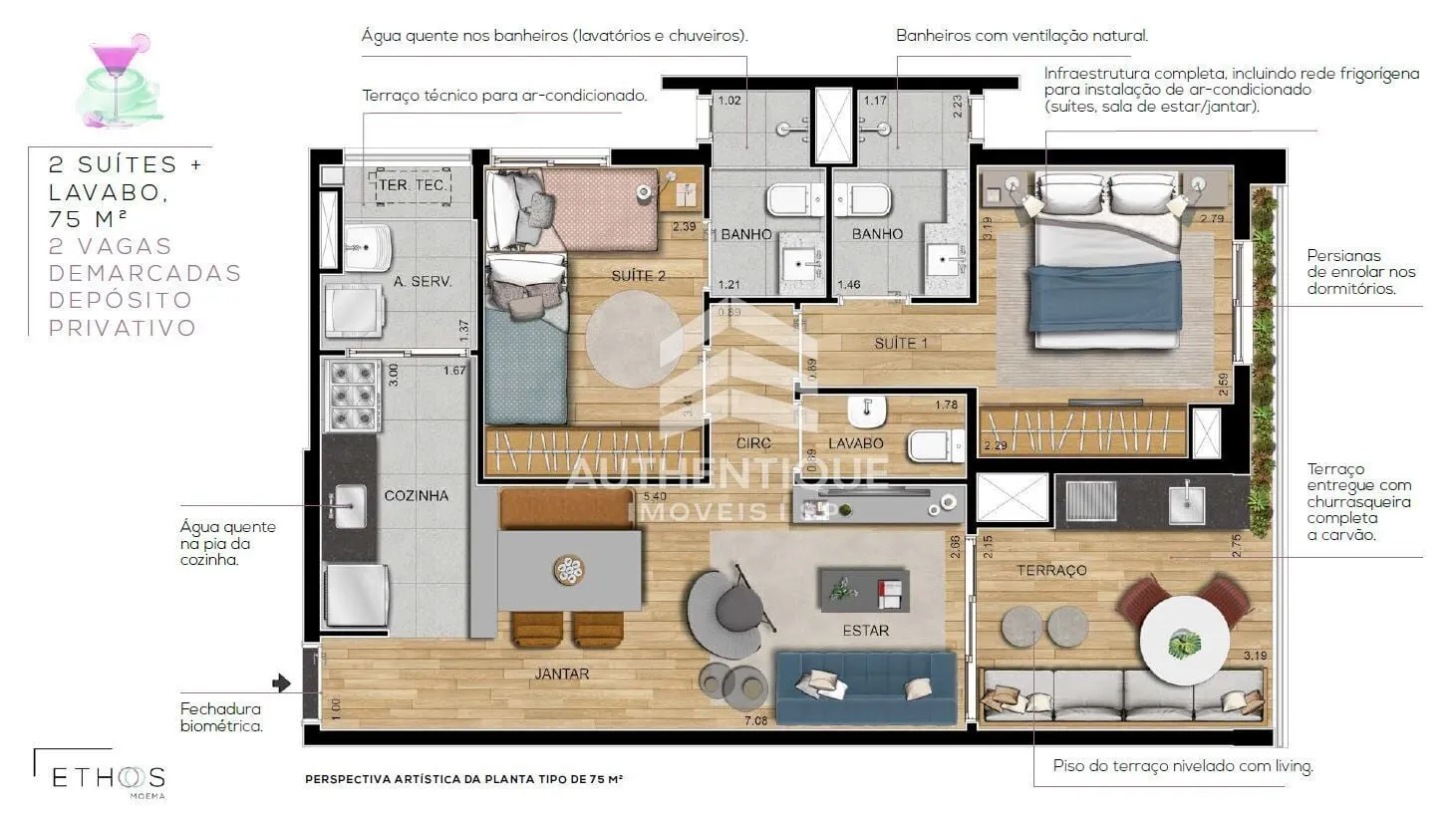 Imagem ETHOS MOEMA - Apartamento no bairro Moema à venda