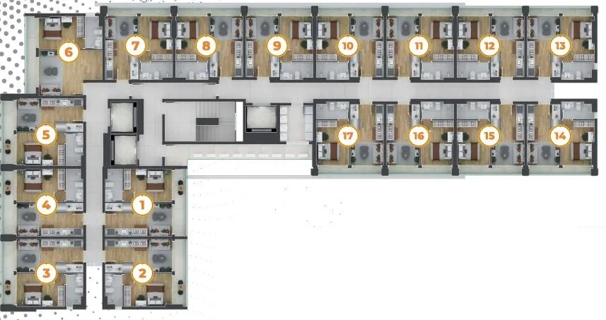 Imagem APARTAMENTO RESIDENCIAL em Curitiba - PR, Centro