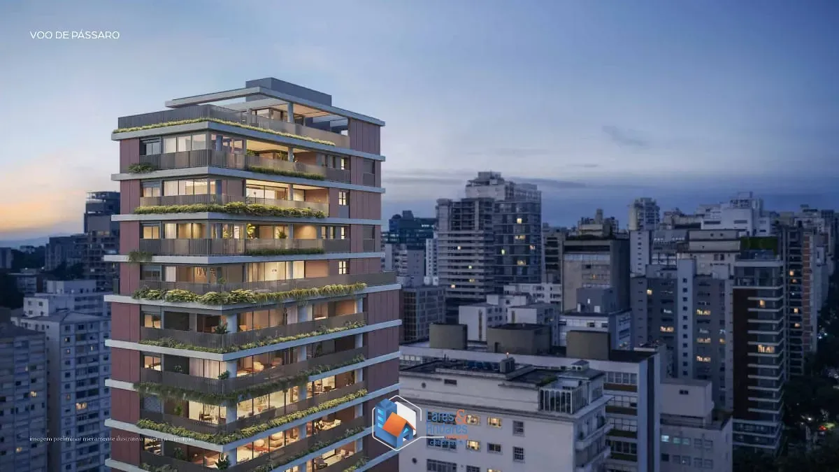 Imagem Studio para venda em Cerqueira César com 1 quarto, sendo 1 suíte, 39m²