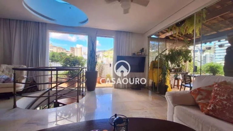 Imagem Cobertura com 3 quartos à venda, 200 m² por R$ 1.815.000 - Sion - Belo Horizonte/MG