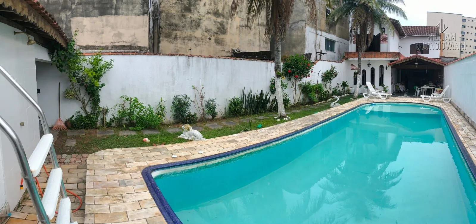 Imagem aravilhosa Casa com Piscina 4 dorms (1 suíte ), 600m da praia - Vila Mirim PG