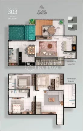 Imagem COBERTURA DUPLEX PARA VENDA EM ITAJAÍ PRAIA BRAVA