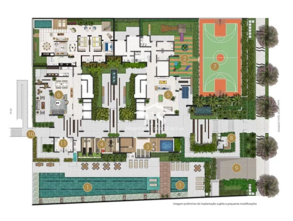 Imagem Cobertura Pé na Areia à venda com 4 Dormitórios 2 suítes 255 m² - Riviera de São Lourenço - Bertioga SP