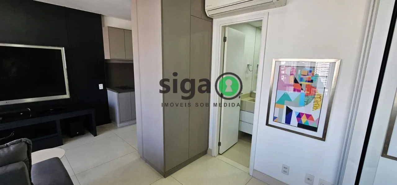 Imagem Apartamento de 45m² com 1 dormitório e 1 vaga perto do Parque Ibirapuera