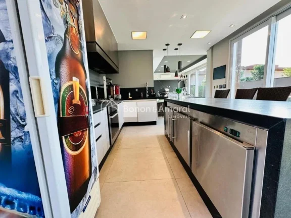 Imagem Casa de alto padrão disponível para venda e locação no condomínio Mont Blanc, em Campinas. Com ...