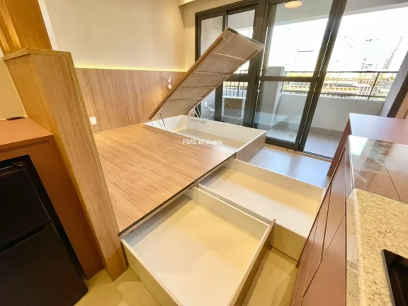 Imagem Studio para Locação em Perdizes, São Paulo-SP: 1 Quarto, 1 Suíte, 1 Banheiro - 25m² de Área