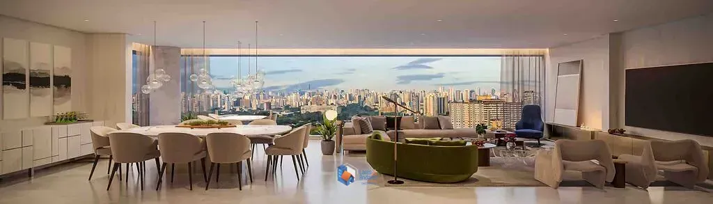 Imagem Apartamento para venda em Ibirapuera com 4 quartos, sendo 4 suítes, 298m²