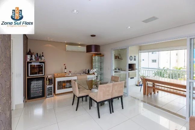 Imagem Apartamento à Venda No Campo Belo Com 3 Dormitórios Sendo 1 Suíte, Varanda Gourmet e 2 Vagas