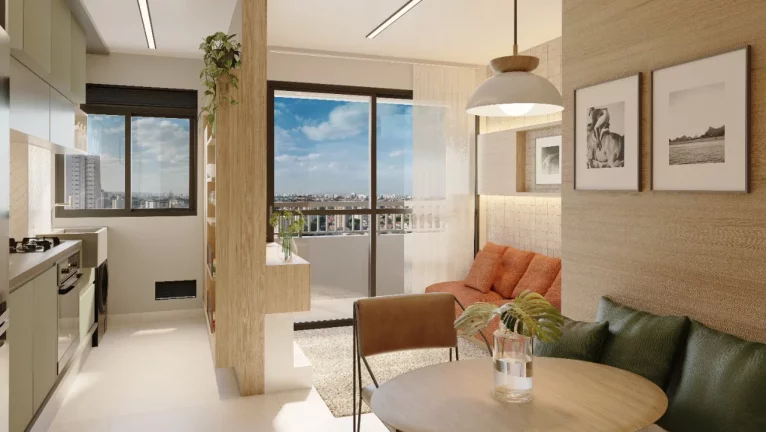 Imagem CONCEPT BARRA FUNDA - Apto de 36m², a poucos minutos a pé da estação de metrô Barra Funda!