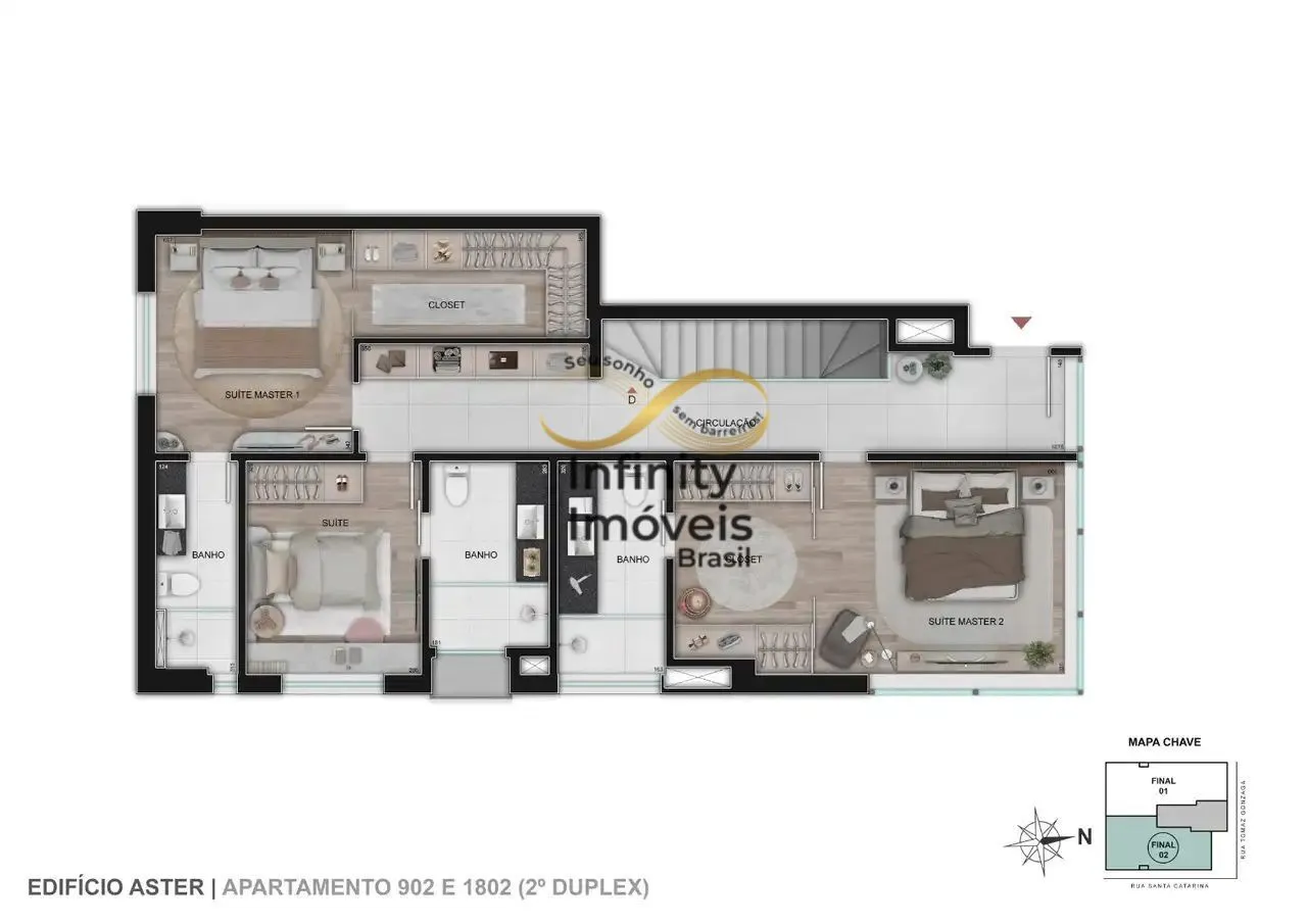 Imagem Aster Lourdes - Apartamento à venda no bairro Lourdes - Belo Horizonte/MG