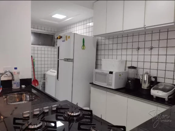 Imagem Apart Service composto de 2 quartos duas varandas vaga de garagem a 50 metros da orla da Praia da Areia Preta