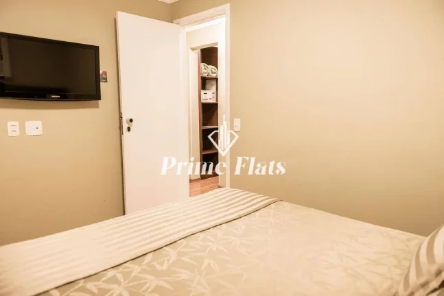 Imagem Flat disponível para venda no Matiz Manhattan Hotel no Jardins, com 43m², 1 dormitório e 1 vaga