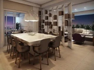 Imagem Luxurious 4 Bedroom Apartment for Sale in Edifício Artisan Campo Belo, São Paulo Brazil - 4 Suites, 5 Bathrooms, 4 Parking Spaces, 275m²!