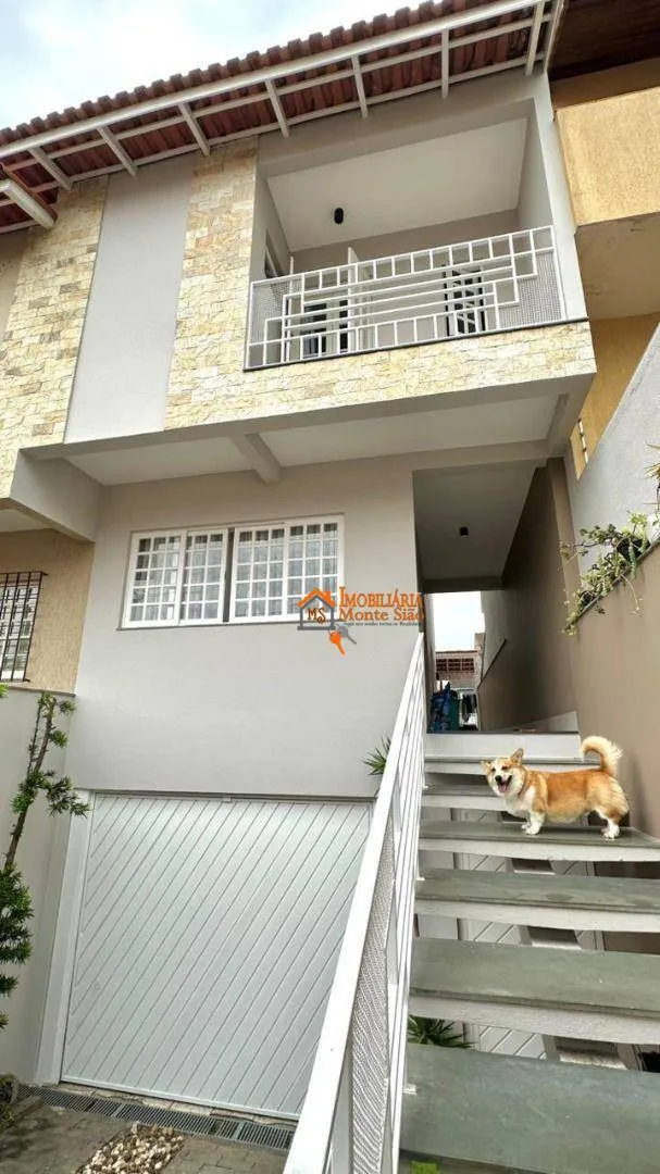 Imagem Sobrado com 3 dormitórios à venda, 187 m² por R$ 990.000,00 - Jardim Maia - Guarulhos/SP
