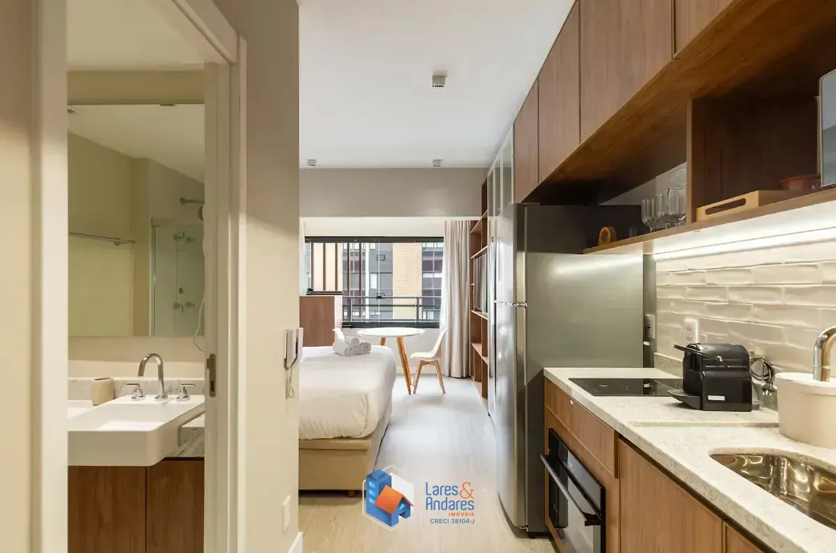 Imagem Studio para venda em Campo Belo com 1 quarto, 26m²