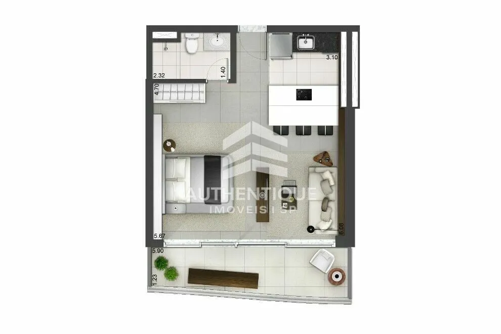 Imagem URBANITY HOME Chácara Santo Antônio - Apartamento à venda no bairro Chácara Santo Antônio - São Paulo/SP, Zona Sul