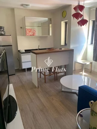 Imagem Flat disponível para venda no The Plazza Residence Flat no Jardim Paulista, com 37m², 1 dormitório e 1 vaga de garagem