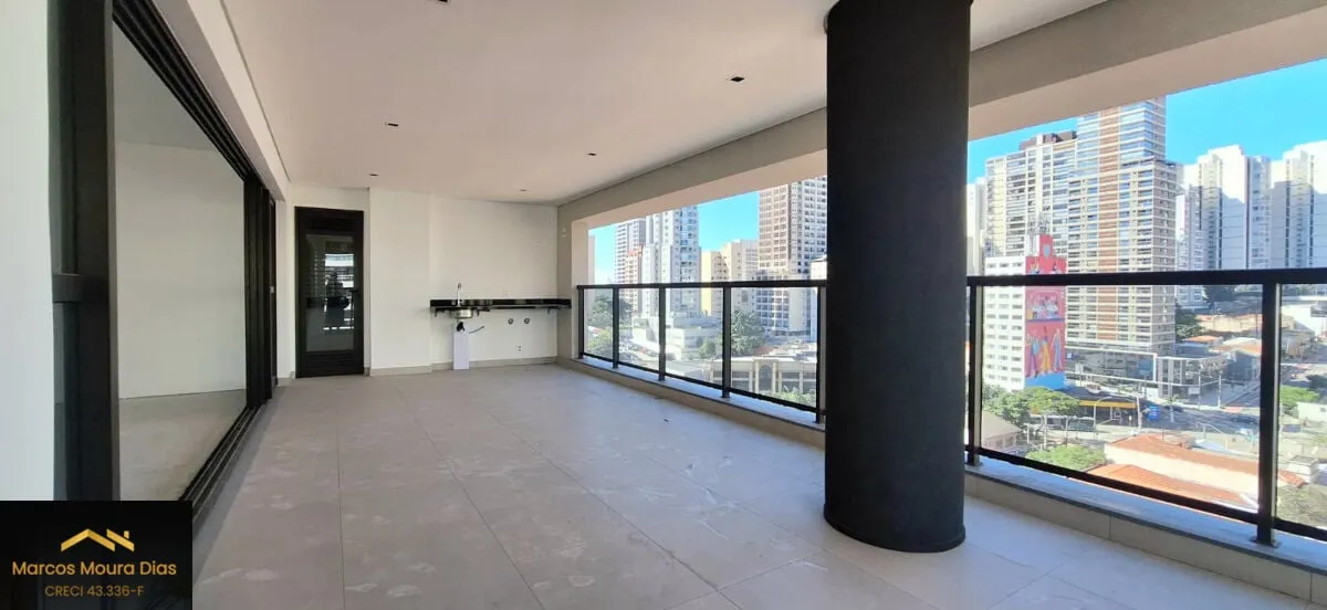 Imagem Apartamento Novo com 184m², 3 Suítes e 2 Vagas em Perdizes. Edifício com Lazer
