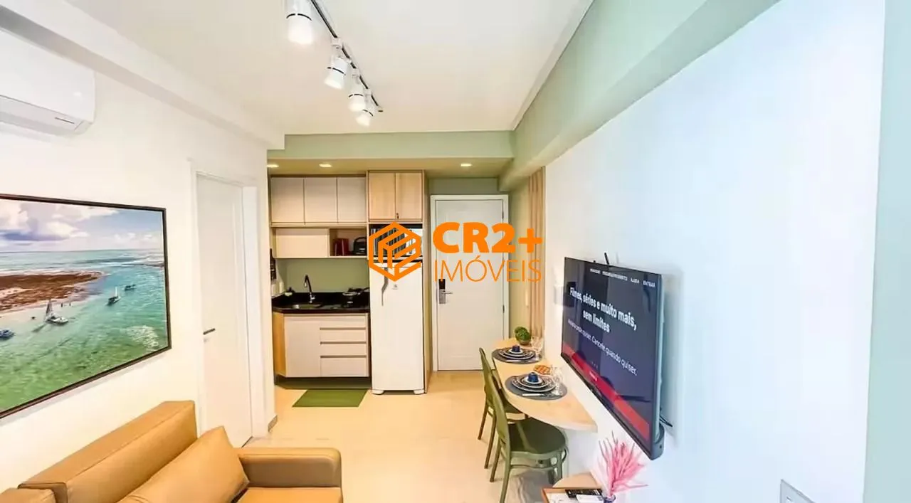 Imagem Vendo lindo Flat MOBILIADO com 30m² em Porto de Galinhas