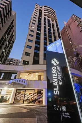 Imagem Flat disponível para venda no Hotel Slaviero Essential Moema, com 26m², 1 dormitório e 1 vaga