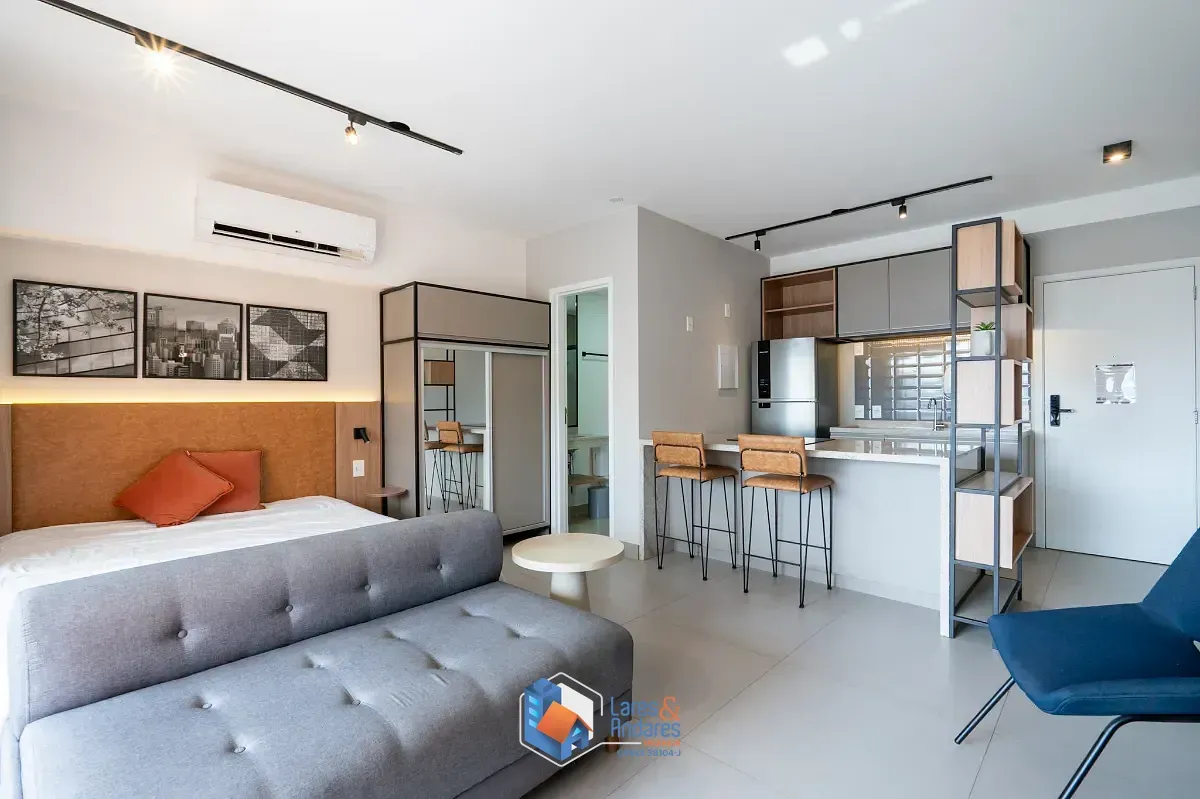 Imagem Studio para venda em Campo Belo com 1 quarto, 40m²