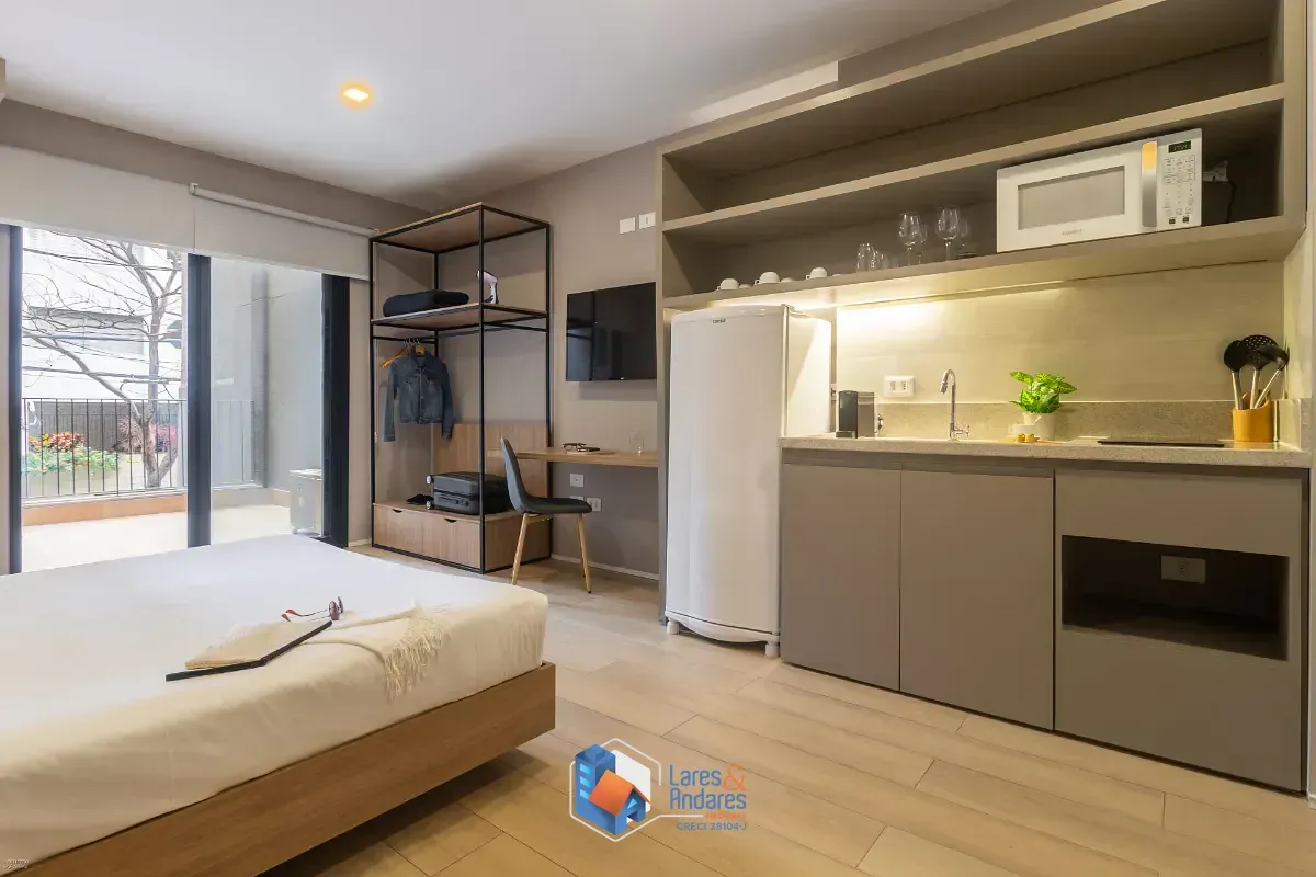 Foto do imóvel Studio para venda em Jardim Paulista com 1 quarto, 32m² em Alameda Franca
