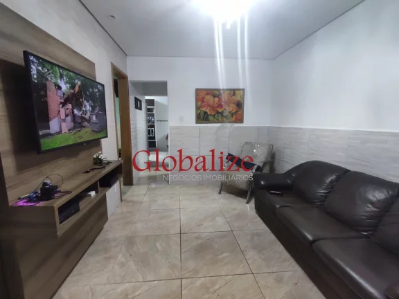 Imagem Sobrado com 3 dormitórios, armários planejados, excelente oportunidade no bairro do Macuco em Santos