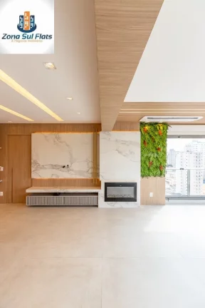 Imagem Apartamento à Venda Em Mirandópolis Com 3 Suíte, 3 Vagas e Varanda Gourmet - Alto Padrão - Ed. Apogee