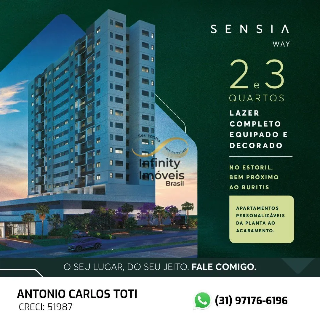 Imagem Apartamento à venda no bairro Estoril - Belo Horizonte/MG