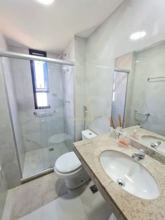 Imagem Apartamento com tres suites varandão gourmet com vista mar a venda na Colina A em Patamares