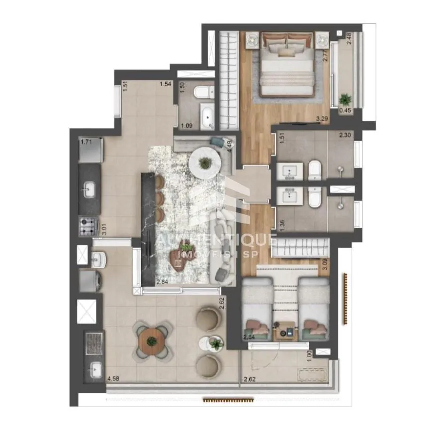Imagem MOST MOEMA - Apartamento à venda no bairro Moema - São Paulo/SP, Zona Sul