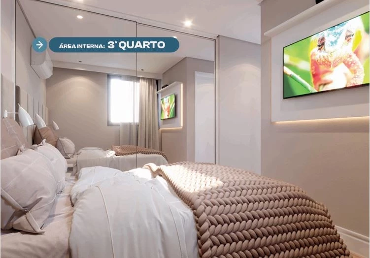 Imagem Apartamento com 2 Quartos à Venda, 52 metros em Encruzilhada - Recife