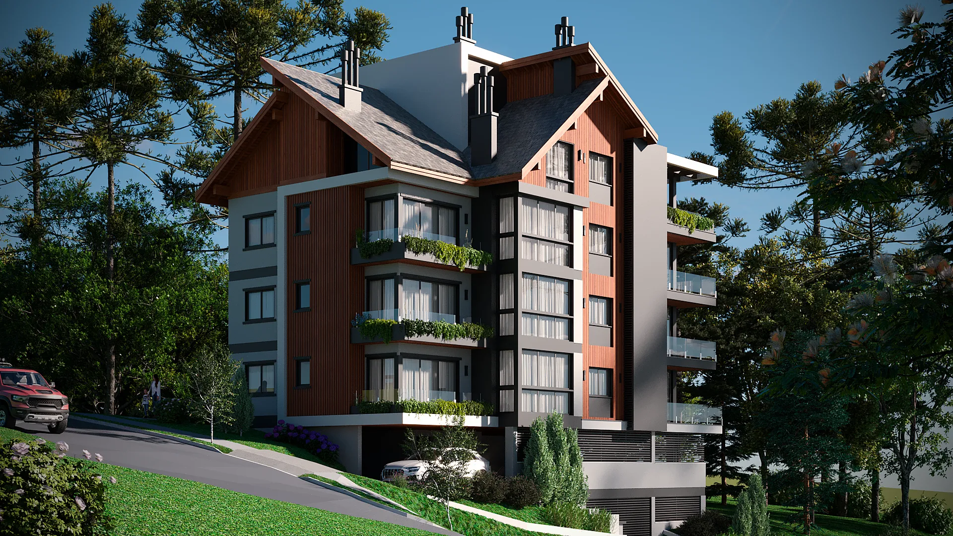 Imagem Apartamento à venda em Gramado, Carniel, com 2 quartos, 49.93m2