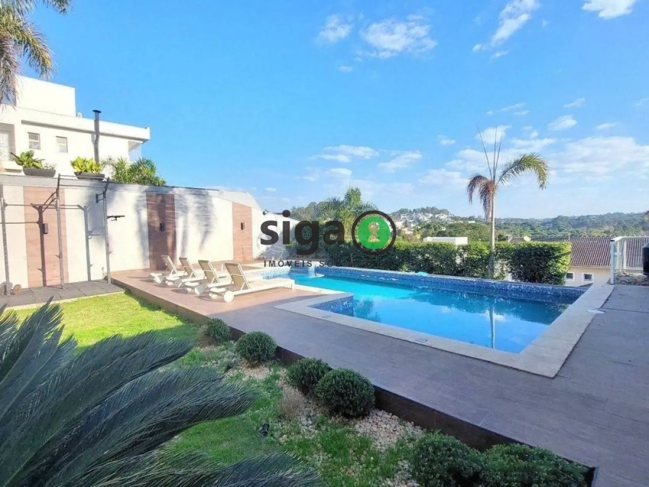 Imagem Casa em condomínio fechado na Granja Viana 4 suites 4 vagas