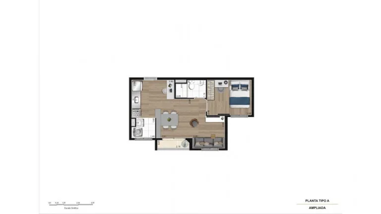 Imagem Apartamento com 2 Quartos à Venda, 44 m² em Barra Funda - São Paulo