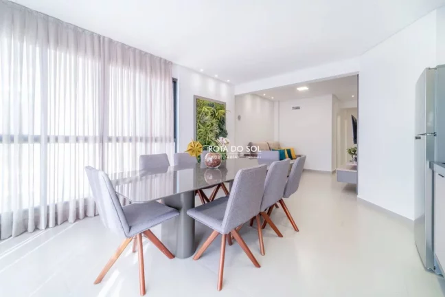 Imagem Villa Capri Apartamento 3 quartos mobiliado vista mar à venda Praia Mariscal Bombinhas SC