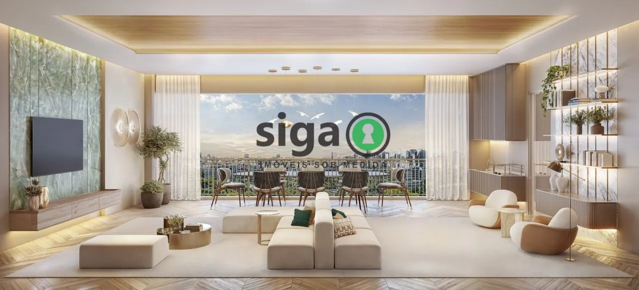 Imagem Apartamento de 178 m² - 3 suítes e 2 vagas Brooklin Senses by Cyrela