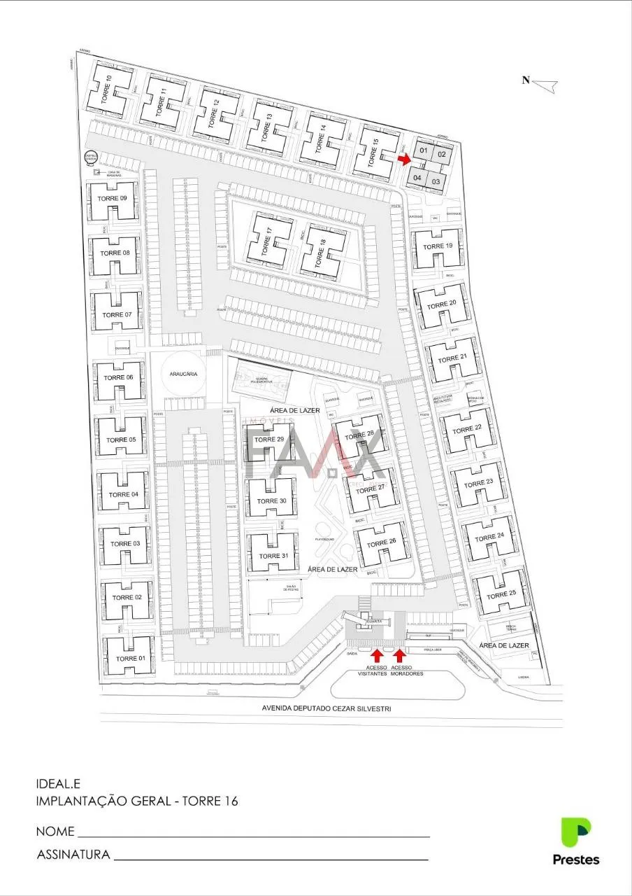 Imagem Apartamento à venda, RESIDENCIAL IDEALE - MORRO ALTO, GUARAPUAVA - PR