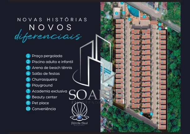 Imagem PEROLA AZUL RESIDENCE - CASAS DE CONDOMINIO FECHADO COM LAZER