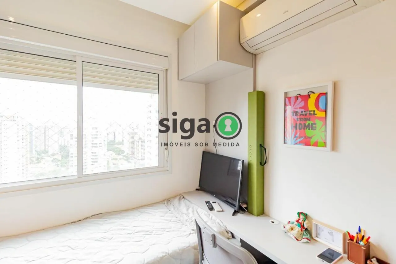 Imagem Apartamento alto padrão reformado no Brooklin 3 suítes automação e lazer completo