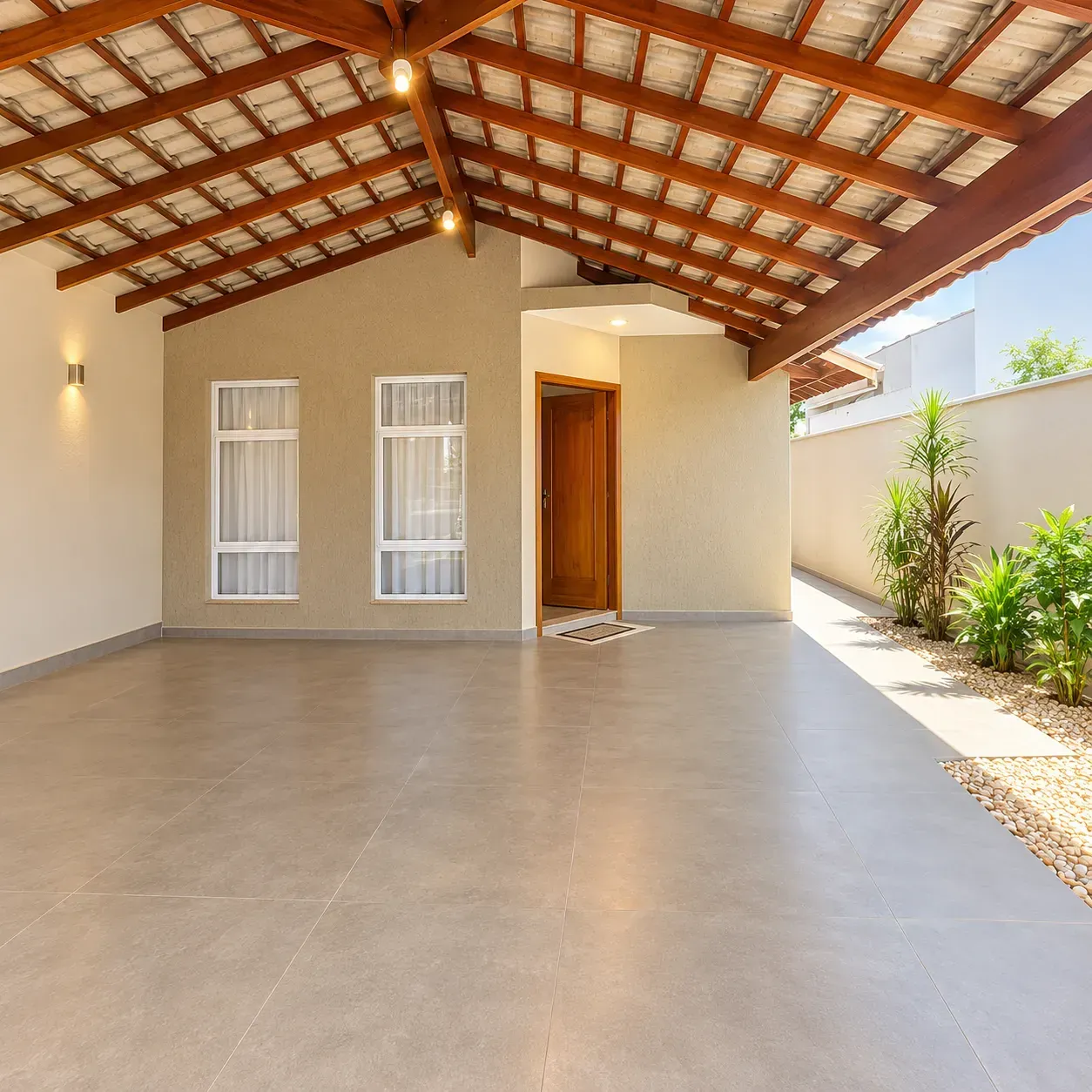 Imagem Casa à venda - Área útil 110 m2 com 3 dormitórios - 2 vagas - Parque Residencial Paraíso - Terra Br