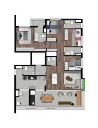 Imagem STUDIOS ALTO PARAÍSO BY YOU - Studio de 26m², localizado a apenas 300m da Estação Paraíso do Metrô!