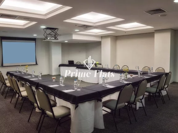 Imagem Flat disponível para venda no Sol Alphaville Hotel ... Residence, com 47m², 1 dormitório e 1 vaga