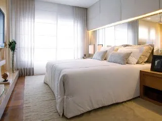 Imagem Imperdível apartamento de luxo com 3 suítes no Condomínio Design Campo Belo, São Paulo-SP: 5 banheiros, 3 vagas, 219m²!