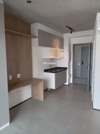 Foto do imóvel Apartamento para locação em São Paulo-SP, no bairro Cerqueira César: 1 quarto, 1 sala, 1 banheiro, 24m² de área.