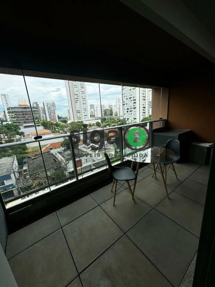 Imagem Apartamento no Brooklin com 41m², para Locação, 1 quarto1 vagas - São Paulo/SP