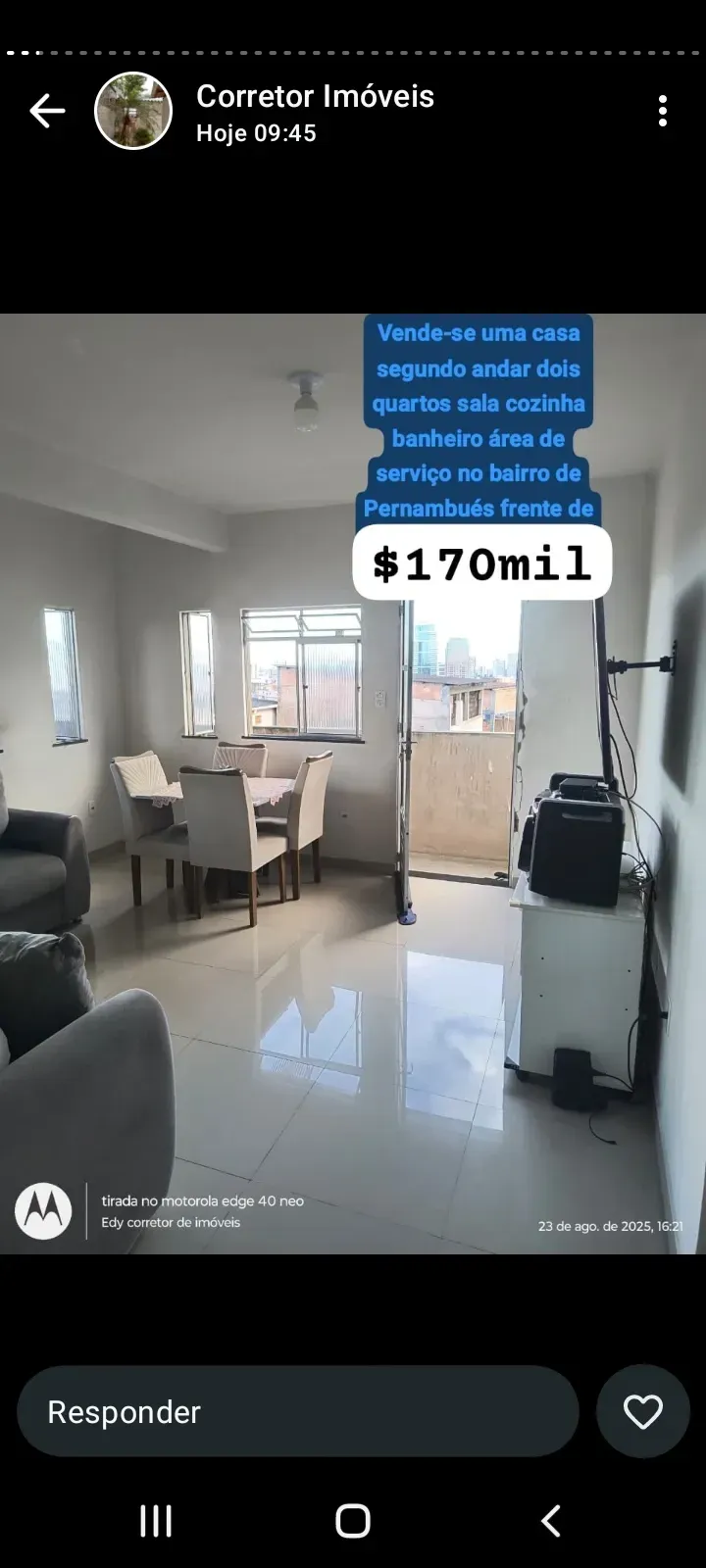 Imagem Sobrado com 2 Quartos à Venda, 58 m² em Pernambués - Salvador
