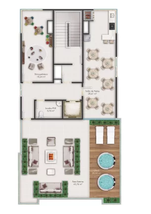 Imagem Vision Residence - Apartamento à venda no bairro Meia Praia - Itapema/SC