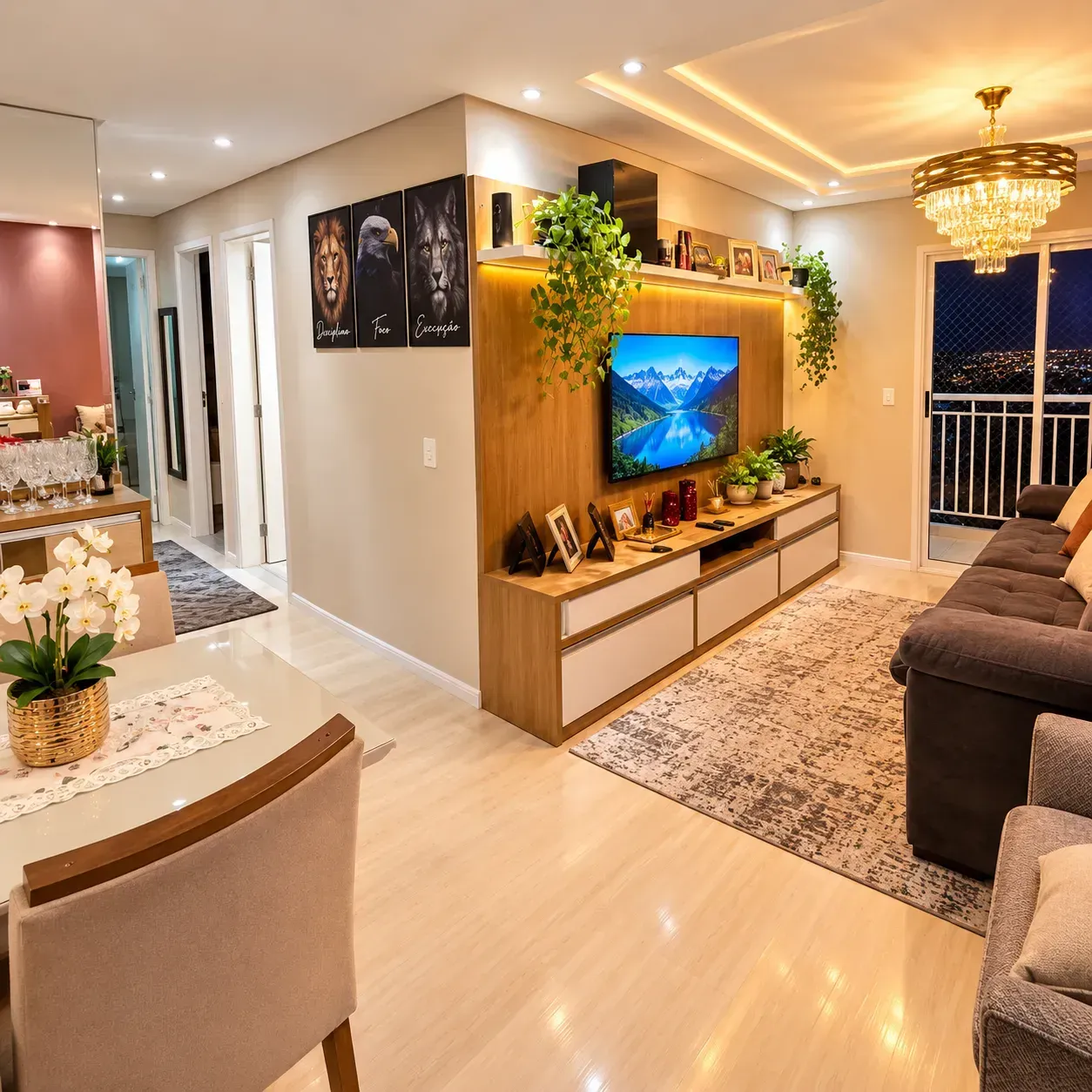 Imagem Apartamento à venda - Área útil 72 m2 com 3 dormitórios - 2 vagas - Residencial Morada dos Pinheiros