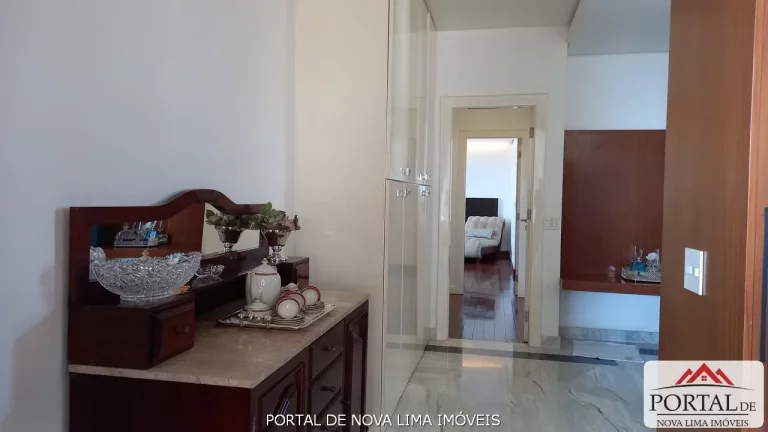 Imagem Apartamento a venda no Belvedere, um apartamento de 4 quartos a venda, 240 m² e 5 vagas livres, acabamento impecável